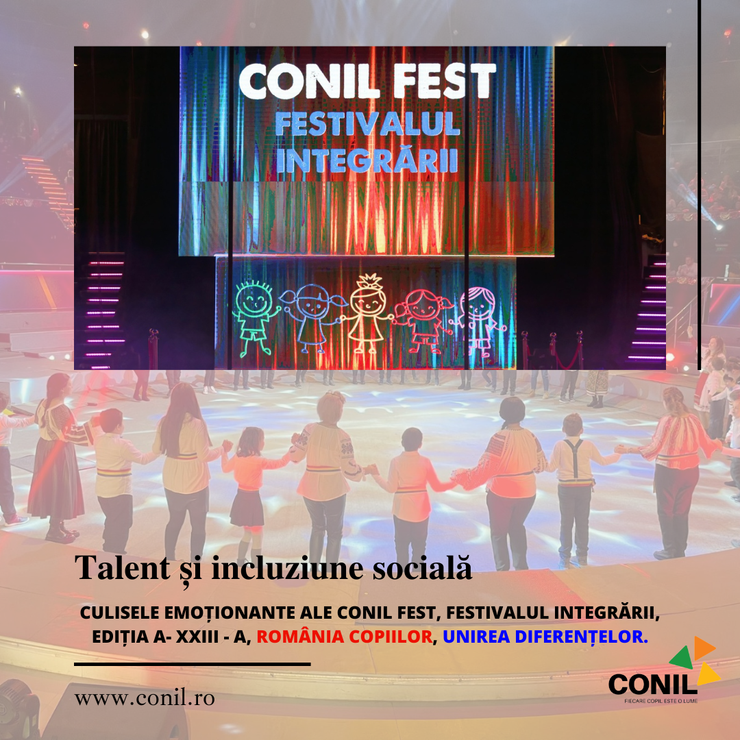 Talent și incluziune socială la CONIL Fest